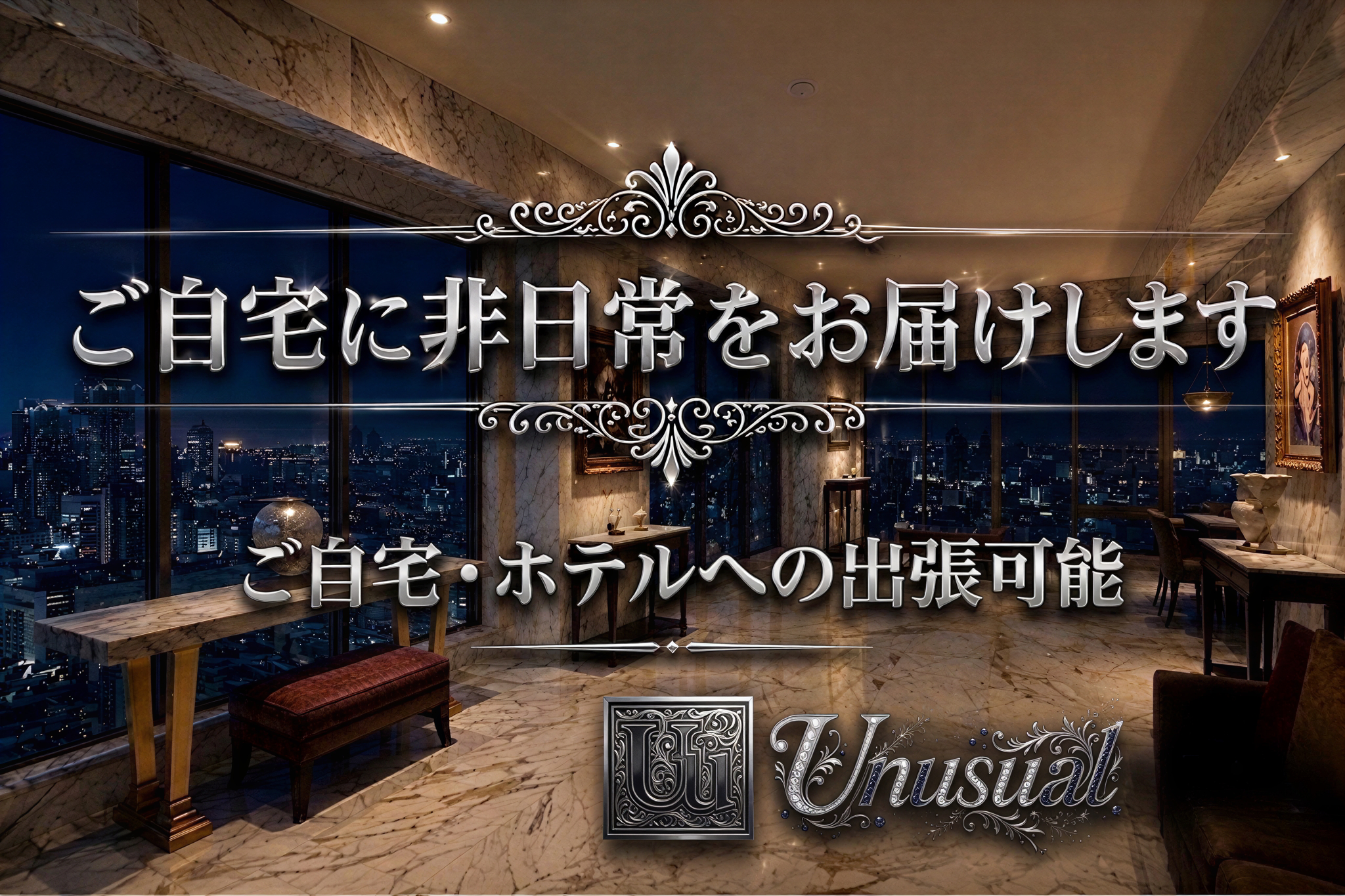 Unusual(アンユージュアル)のバナー